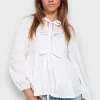 Hauts>Meet Me There Angel Blouse White