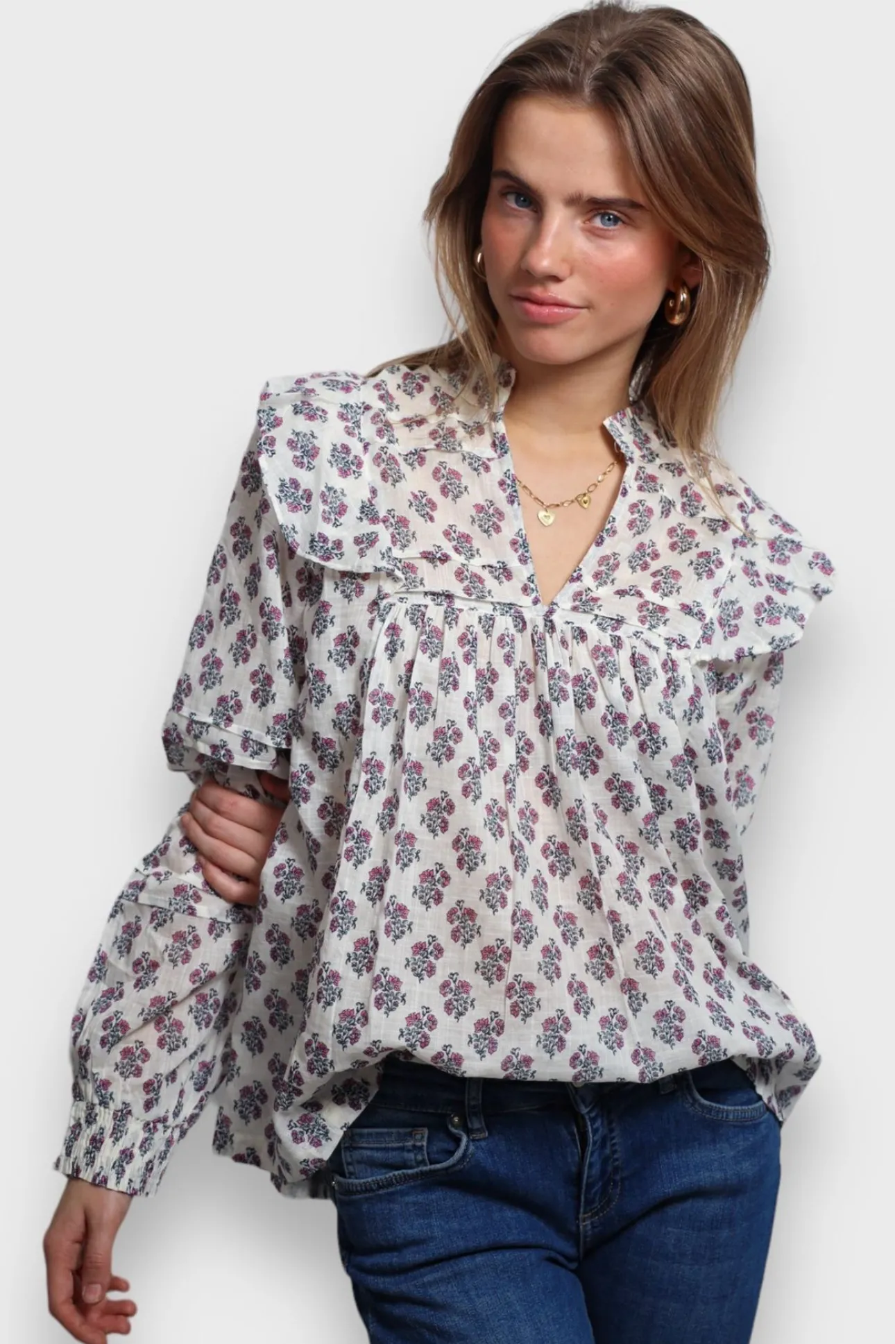 Blouses>Meet Me There Bloom Blouse