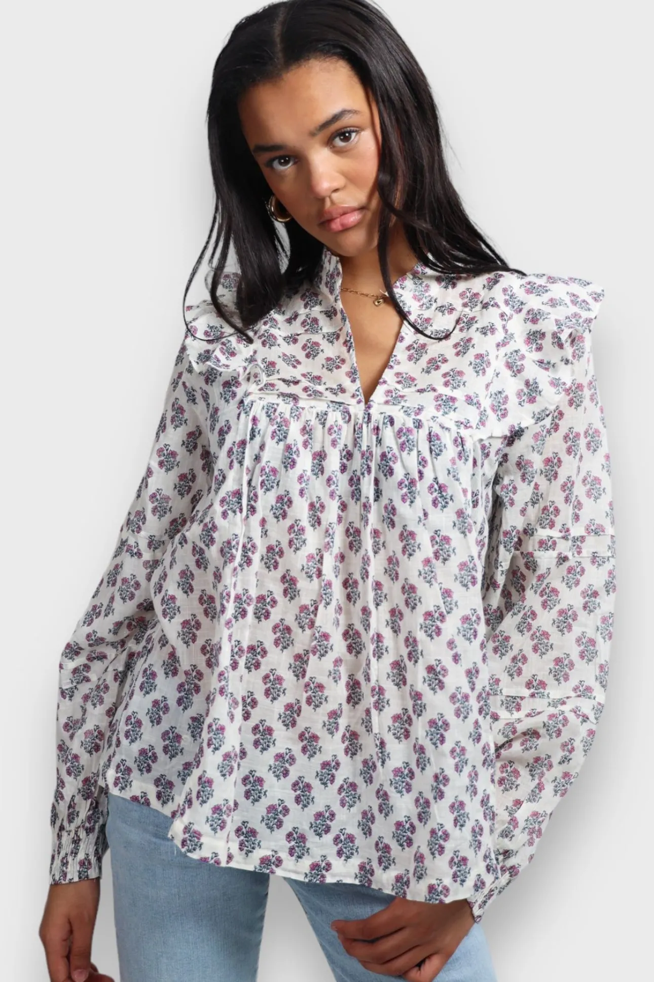 Hauts>Meet Me There Bloom Blouse