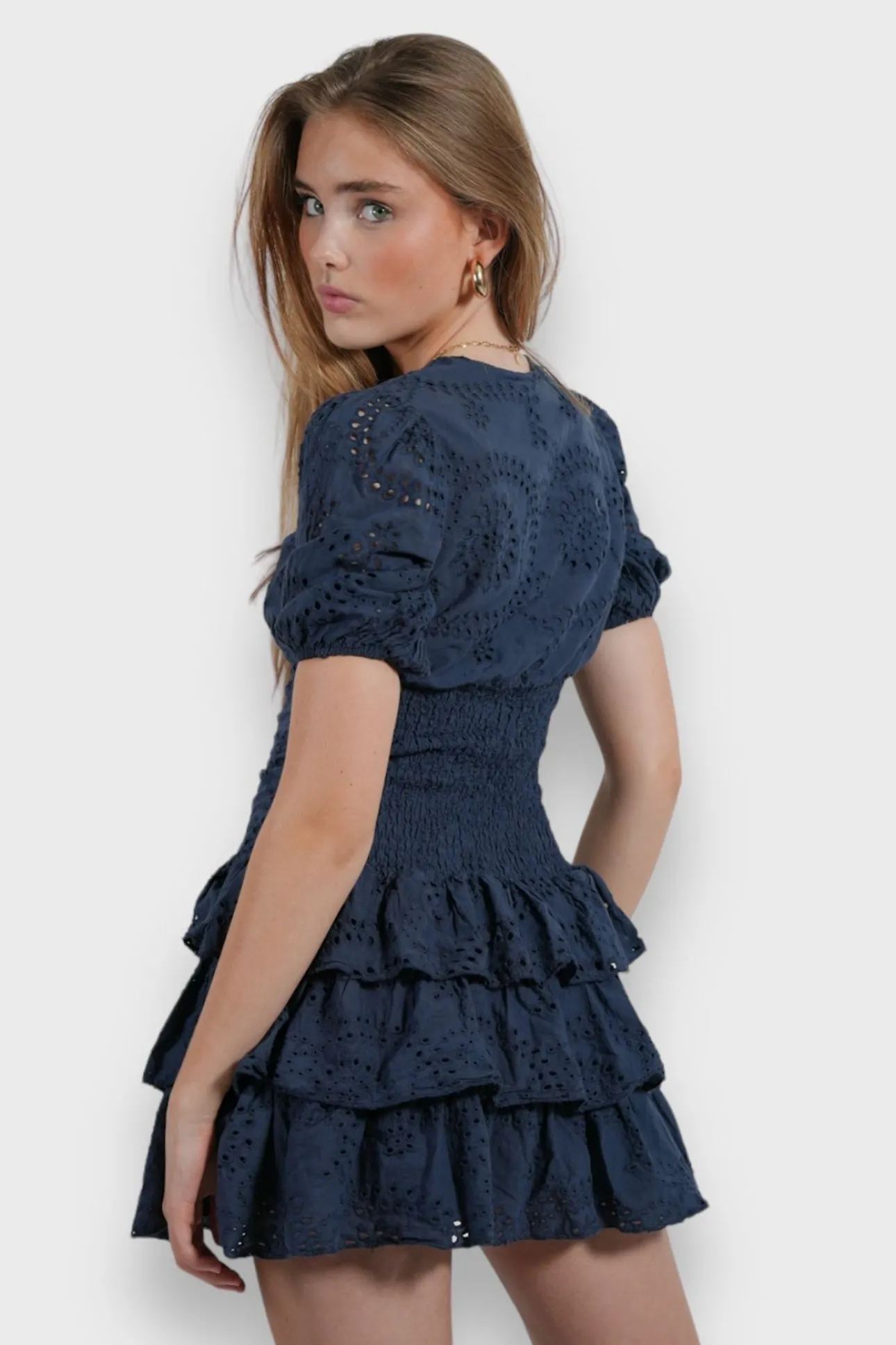 Robes>Meet Me There Blossom Dress Navy