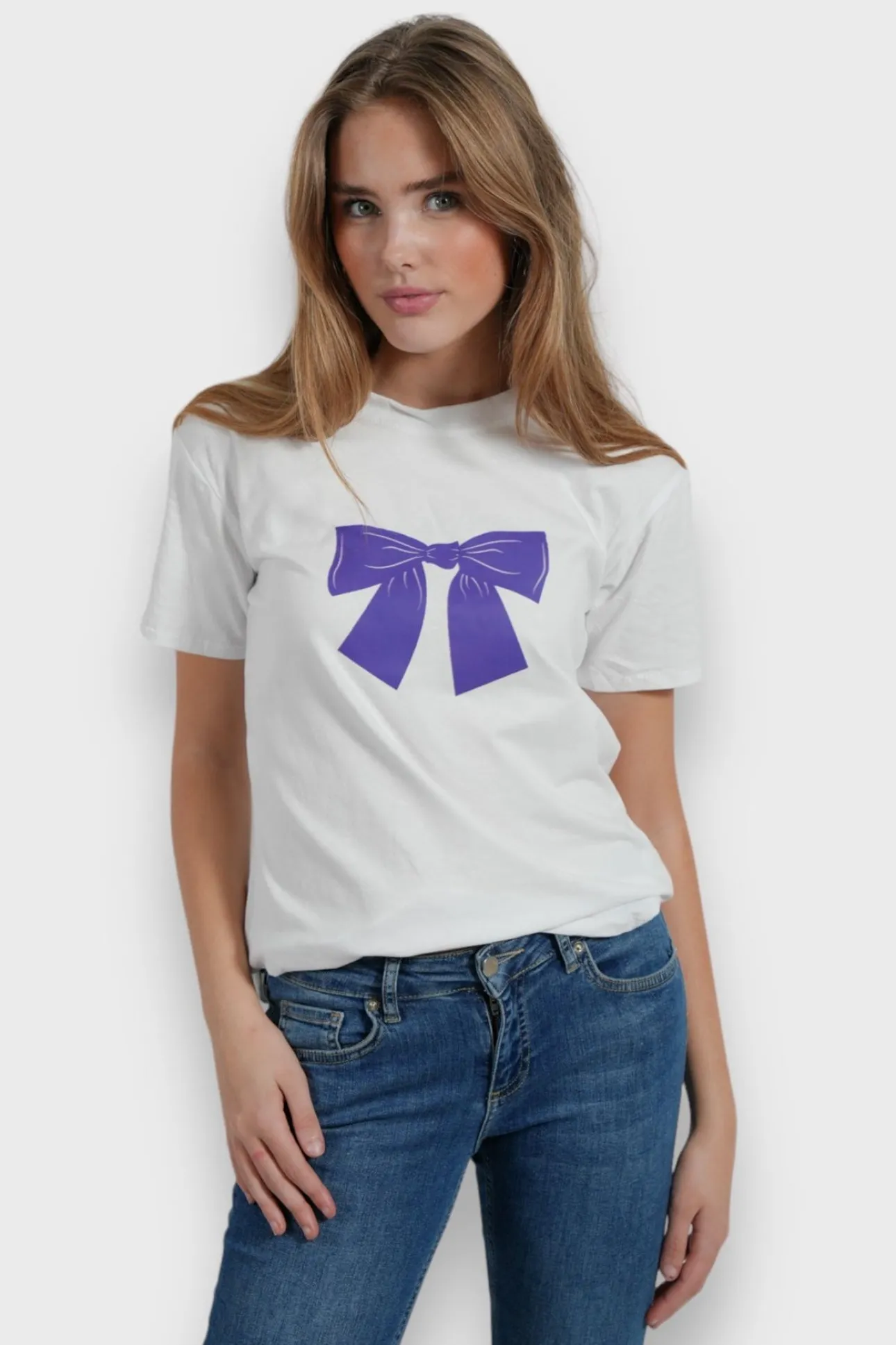 Hauts>Meet Me There Bow T-Shirt