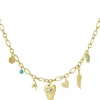 Bijoux>Meet Me There Charm Necklace Turqoise