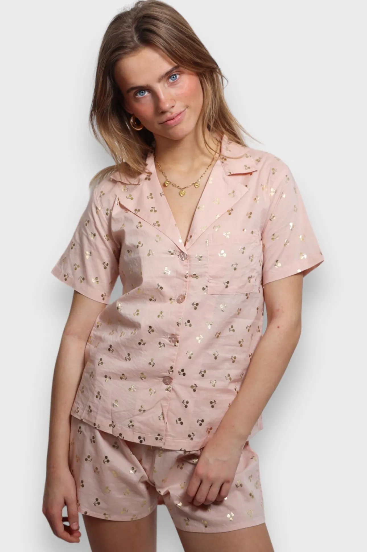 Loungewear>Meet Me There Cherry Pyjama