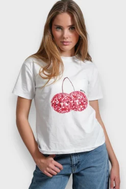 T-Shirts>Meet Me There Cherry T-Shirt