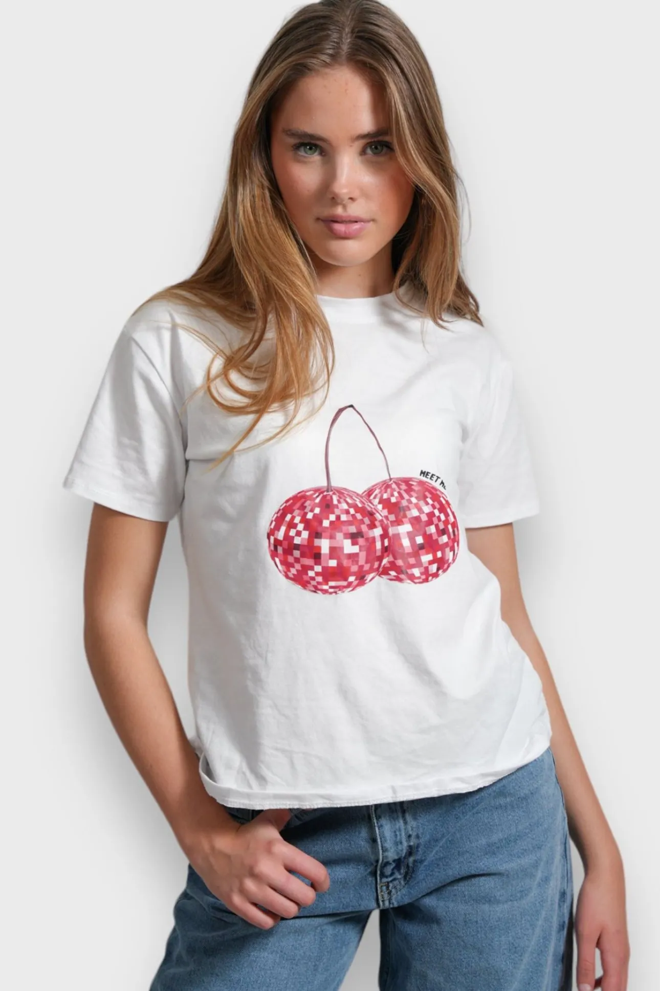 T-Shirts>Meet Me There Cherry T-Shirt
