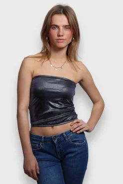 Hauts>Meet Me There Disco Tube Top
