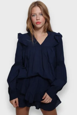 Jupes>Meet Me There Dots Skort Navy