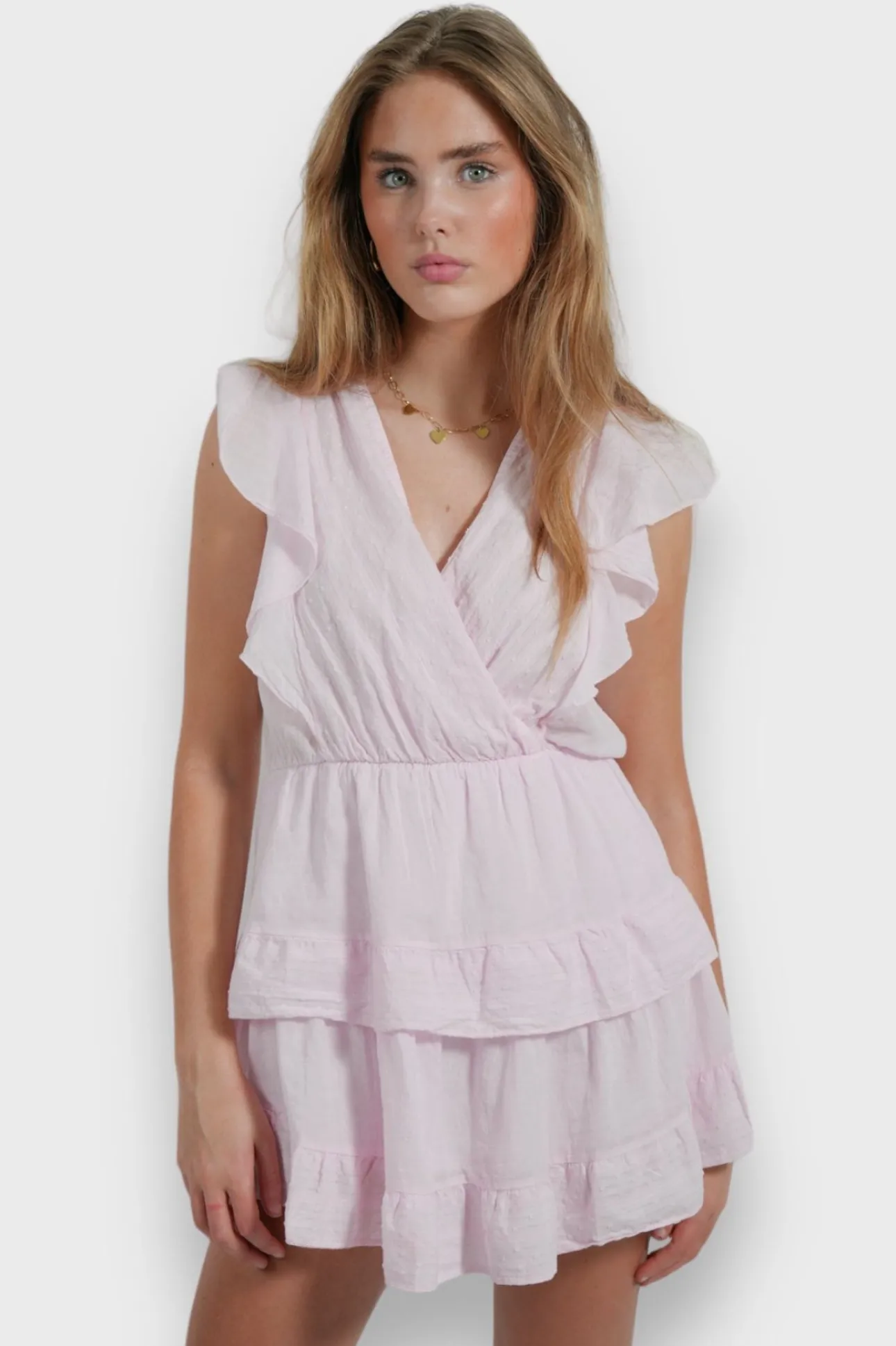 Robes>Meet Me There Emily Dress Baby Pink