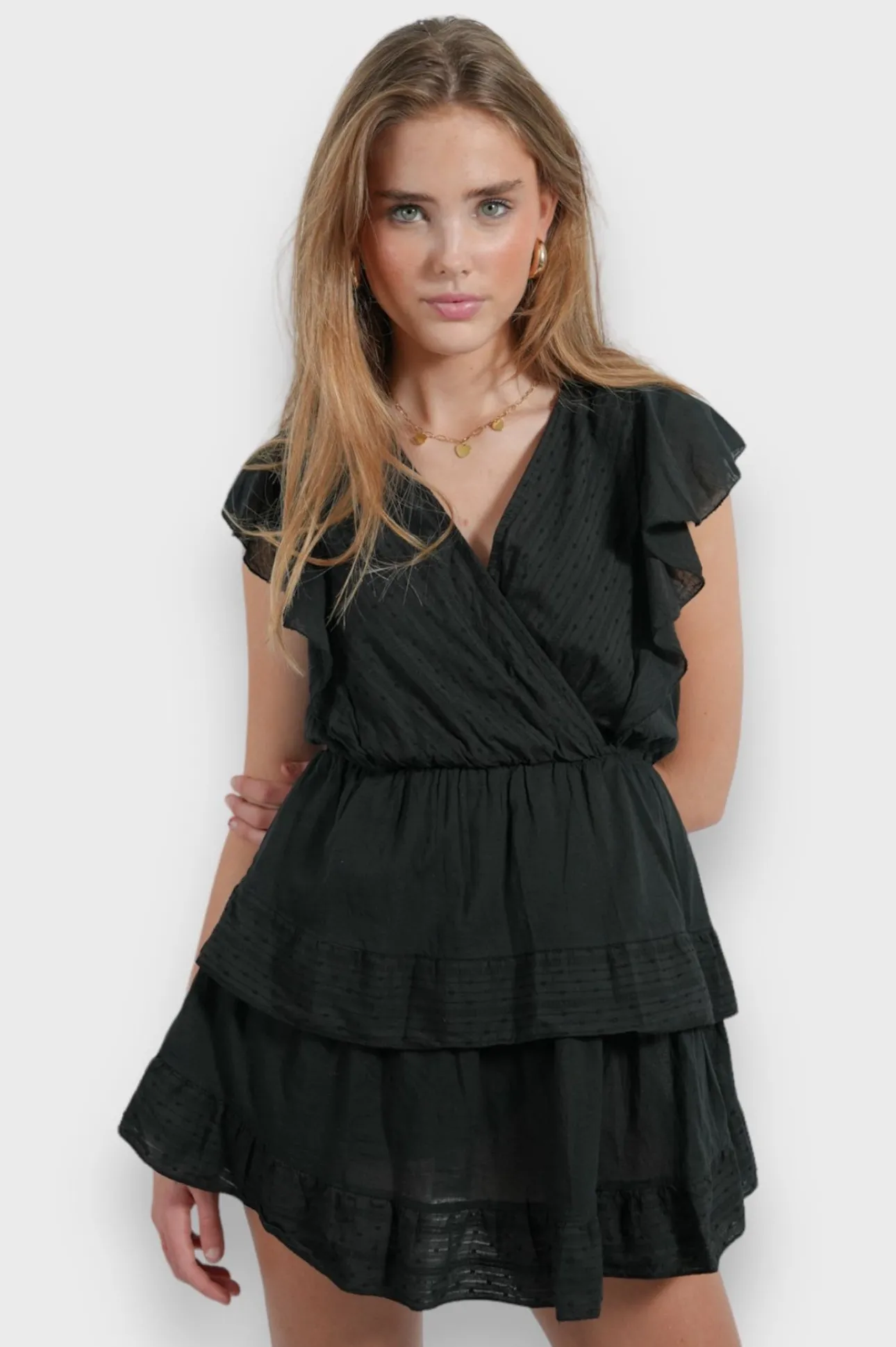 Robes>Meet Me There Emily Dress Black