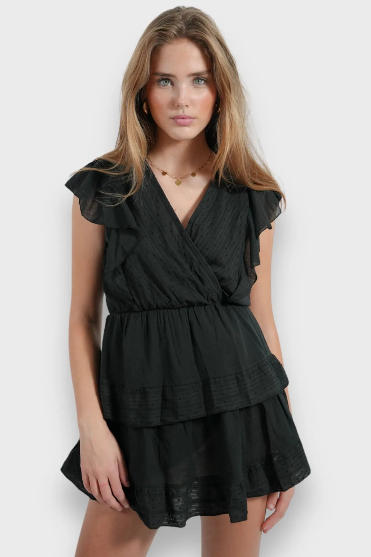 Robes>Meet Me There Emily Dress Black