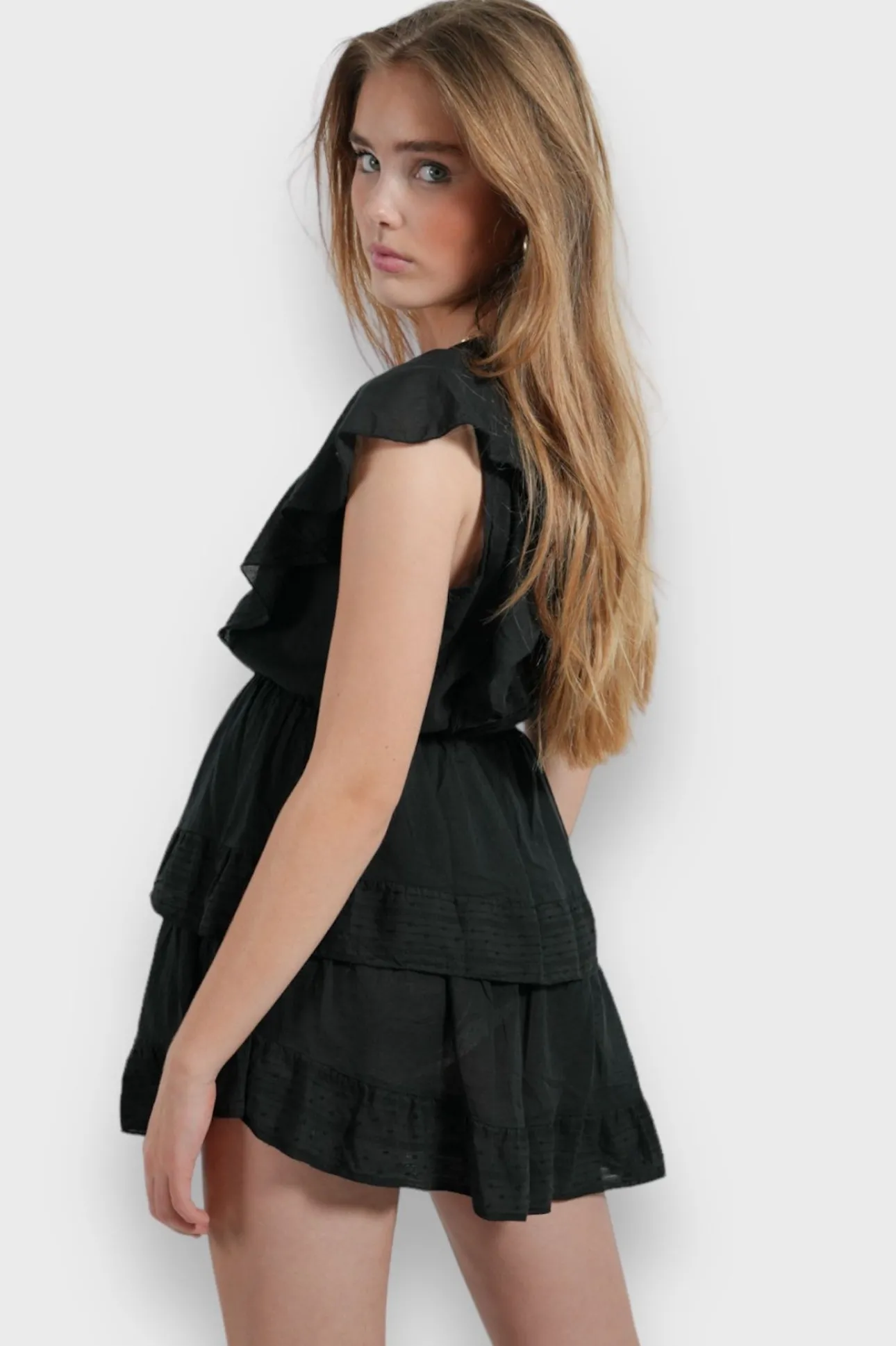 Robes>Meet Me There Emily Dress Black