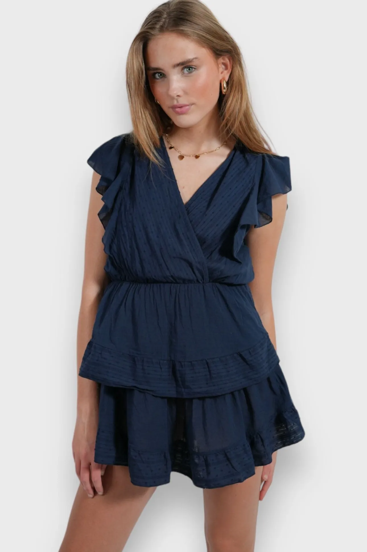 Robes>Meet Me There Emily Dress Navy