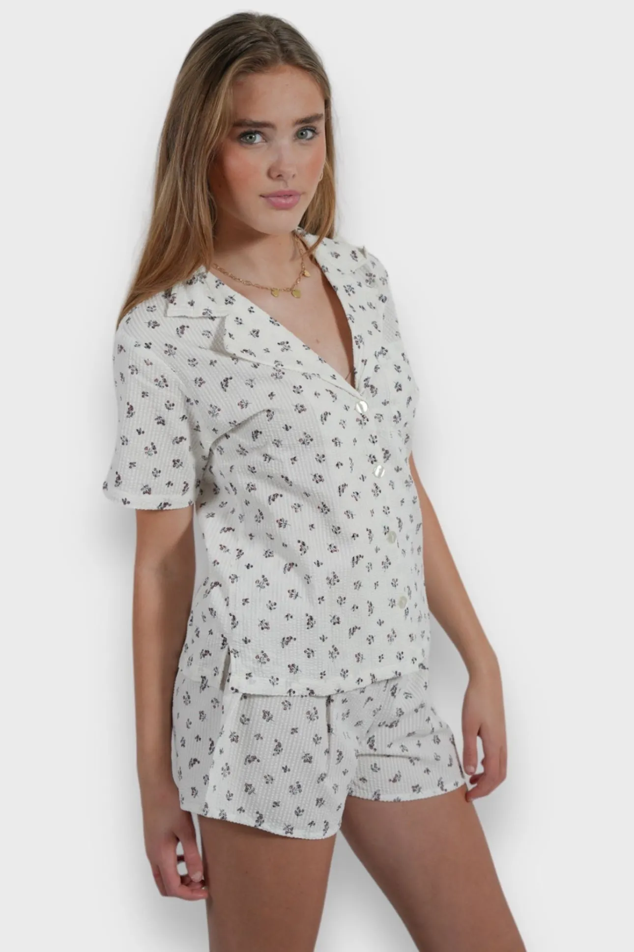 Loungewear>Meet Me There Flowery Pyjama
