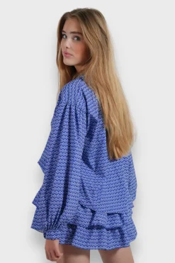Hauts>Meet Me There Greece Blouse