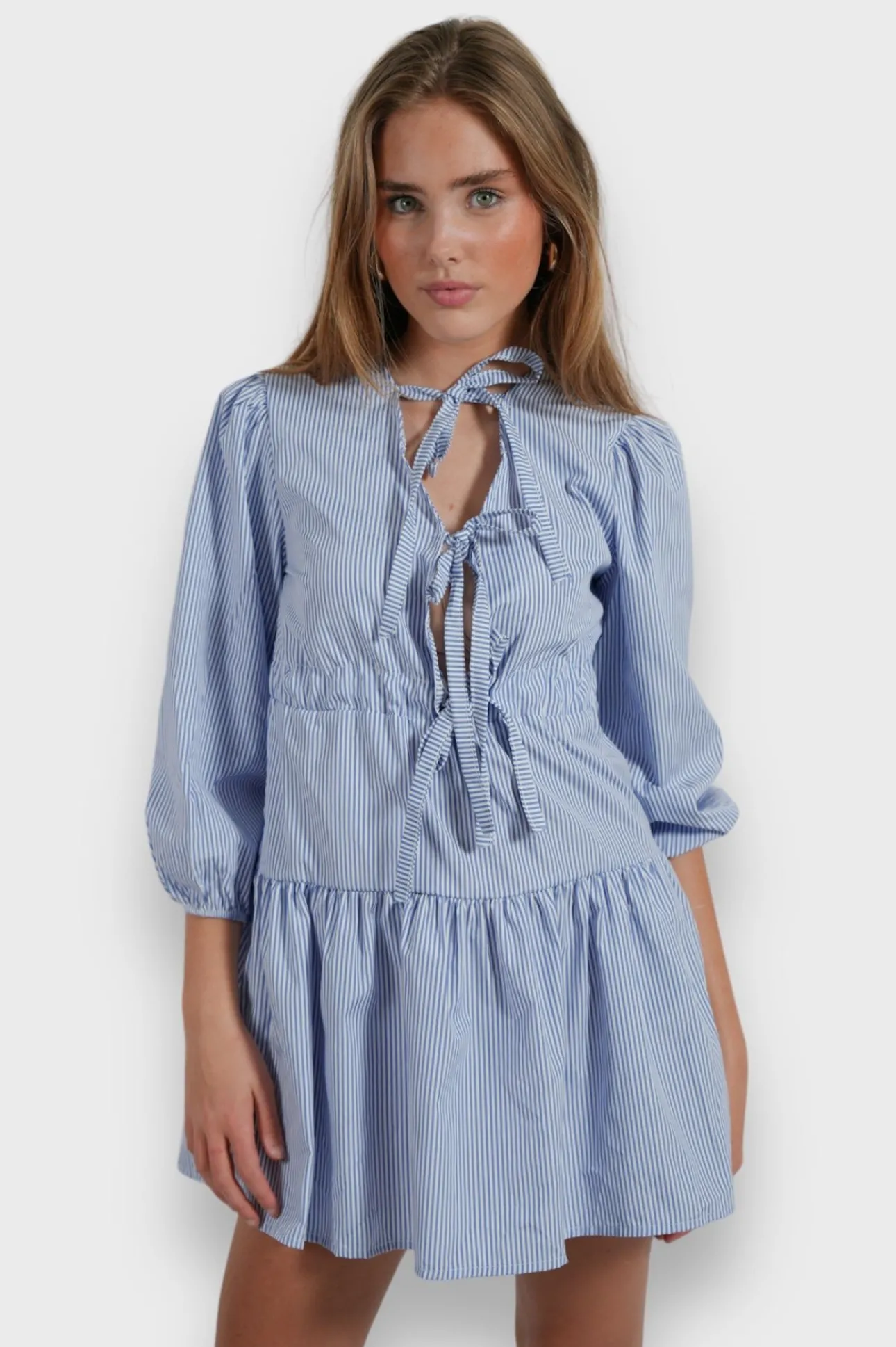 Robes>Meet Me There Halo Dress Striped