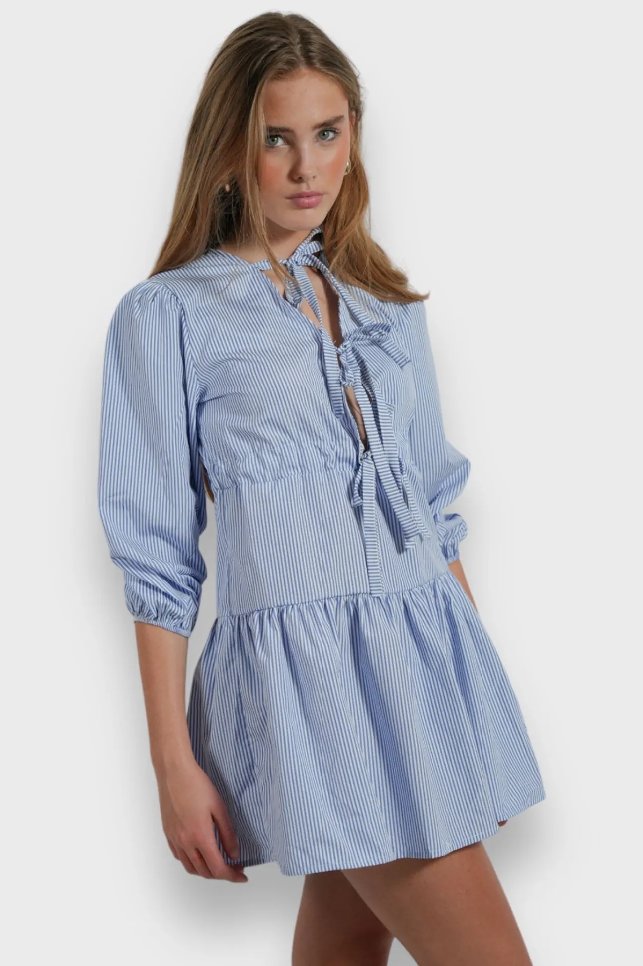 Robes>Meet Me There Halo Dress Striped