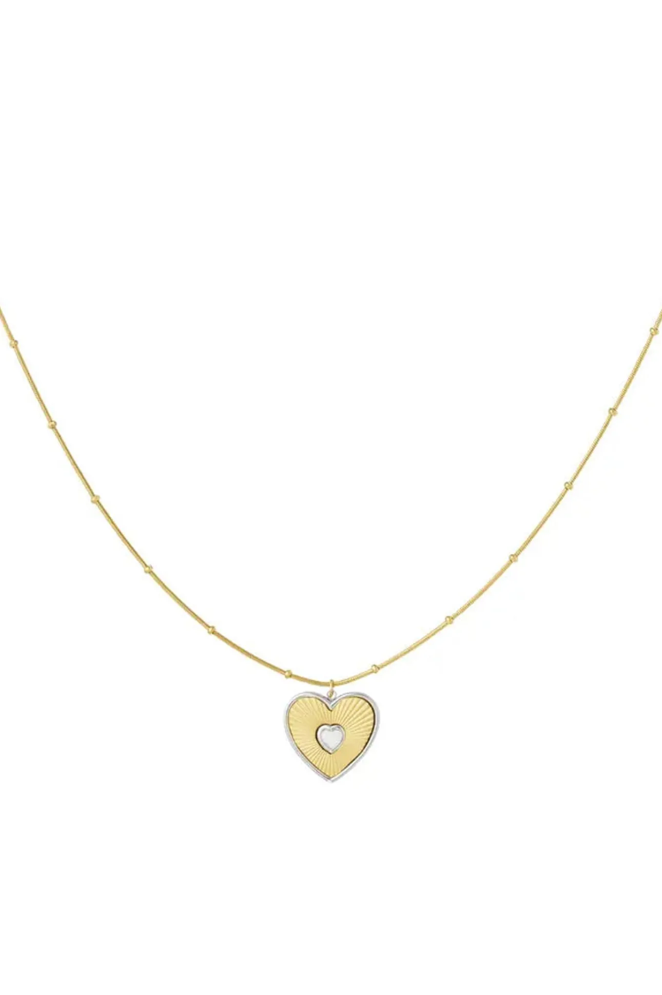 Bijoux>Meet Me There Heart Necklace