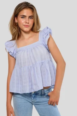 Hauts>Meet Me There Heaven Top Blue