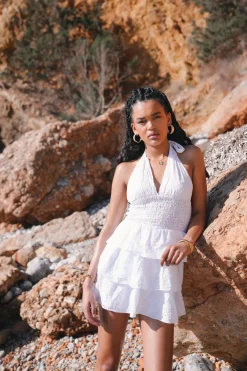Robes>Meet Me There July Dress White