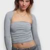 Hauts>Meet Me There Loua Top Grey
