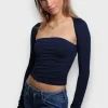 Hauts>Meet Me There Loua Top Navy