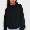 Hoodies En Sweaters>Meet Me There Lounge Sweater Black