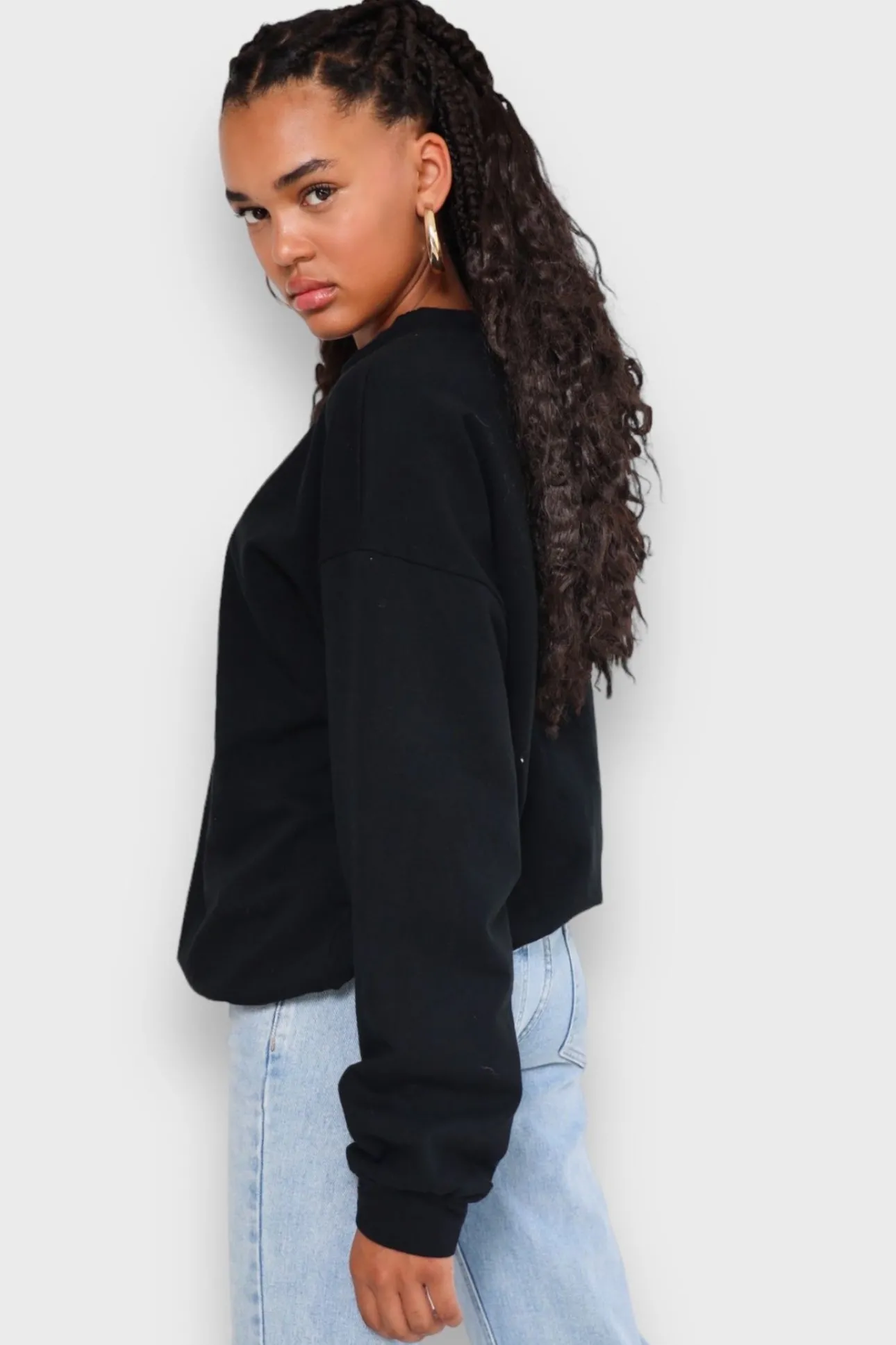 Gilets Et Pulls>Meet Me There Lounge Sweater Black