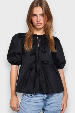 Blouses>Meet Me There Lovely Blouse Black
