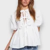 Blouses>Meet Me There Lovely Blouse White