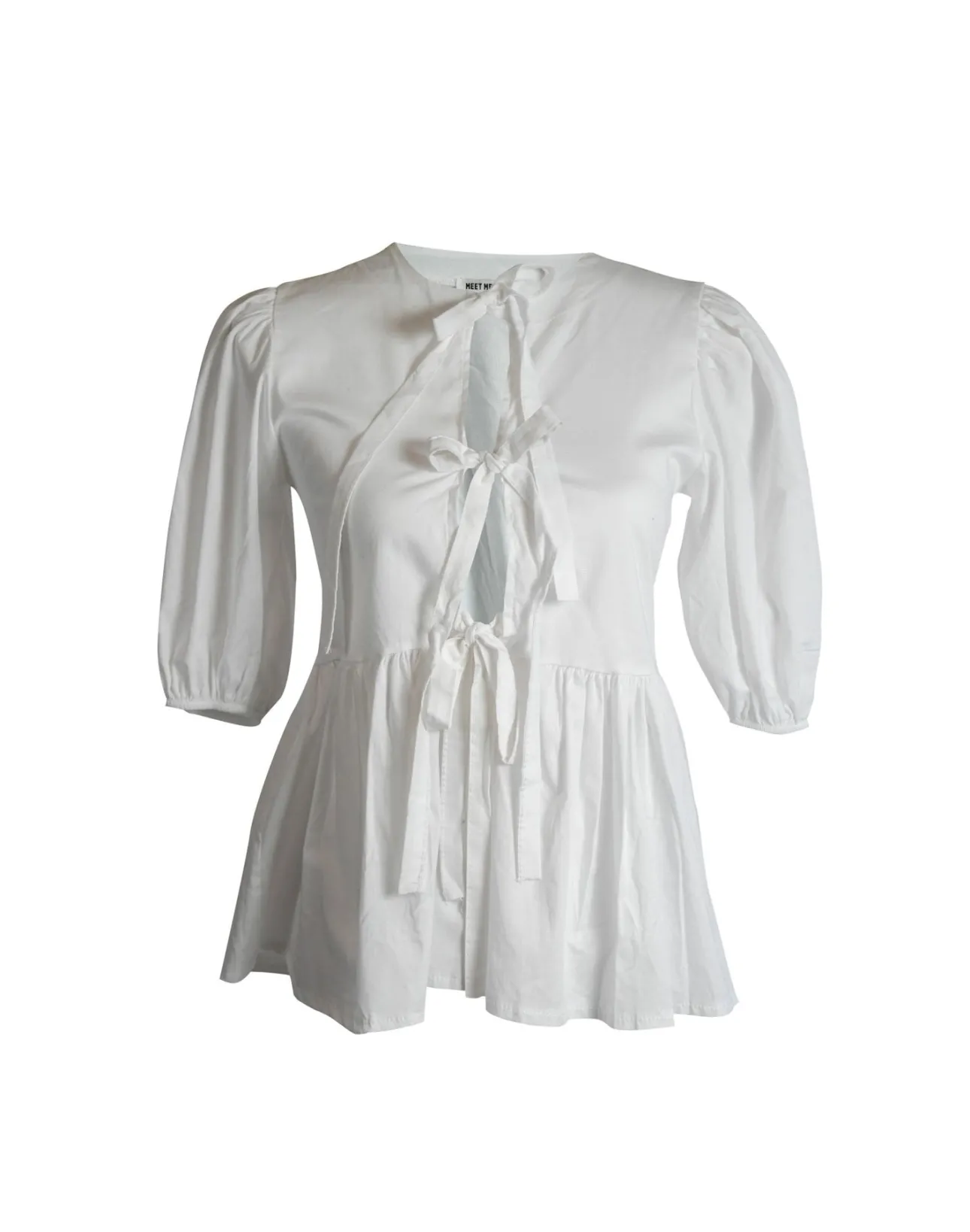 Blouses>Meet Me There Lovely Blouse White