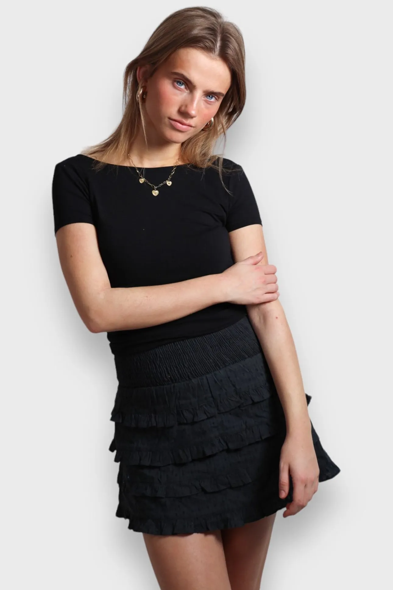 Jupes>Meet Me There Lucy Skirt Black