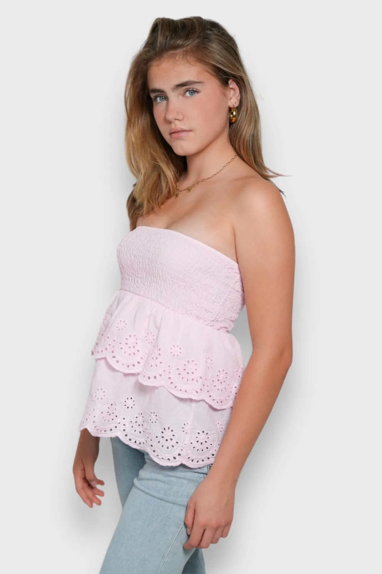 Hauts>Meet Me There Maya Top Pink