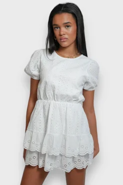Robes>Meet Me There Monaco Dress White