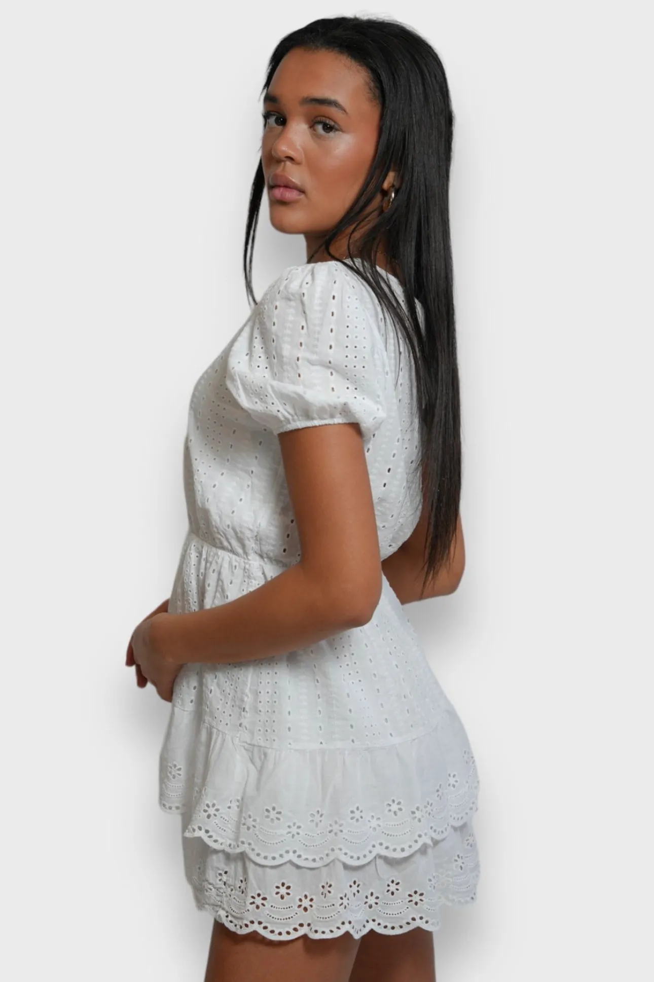 Robes>Meet Me There Monaco Dress White