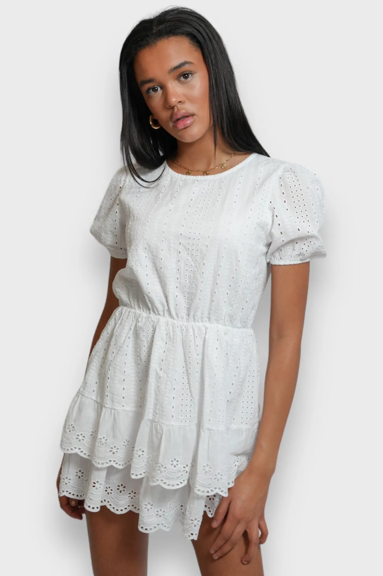Robes>Meet Me There Monaco Dress White
