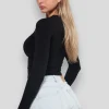 Hauts>Meet Me There Muse Top Black