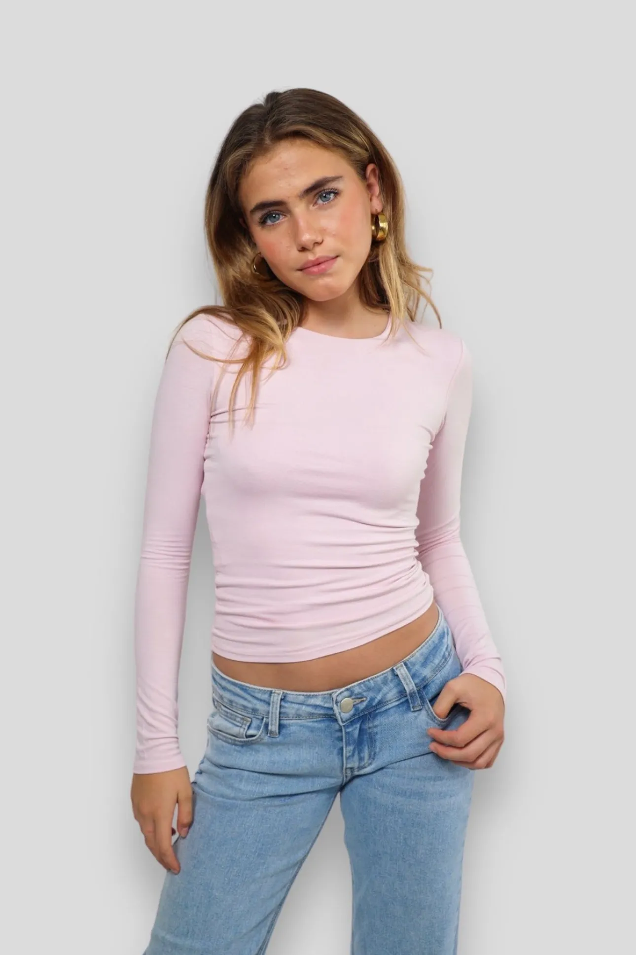 Hauts>Meet Me There Muse Top Pink
