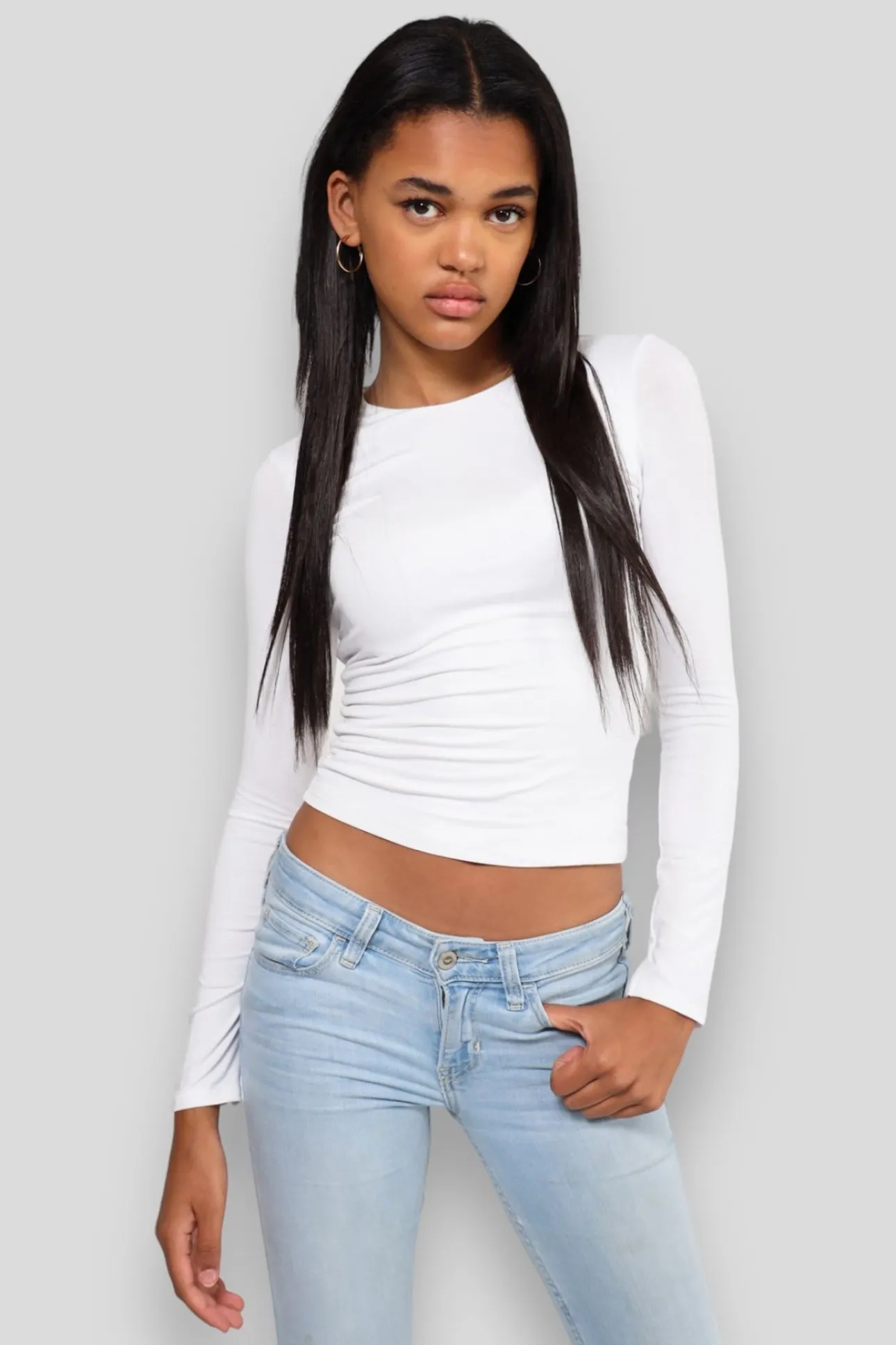 Hauts>Meet Me There Muse Top White