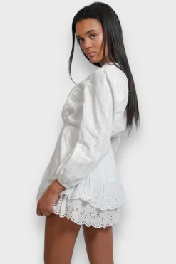 Robes>Meet Me There Olivia Dress White