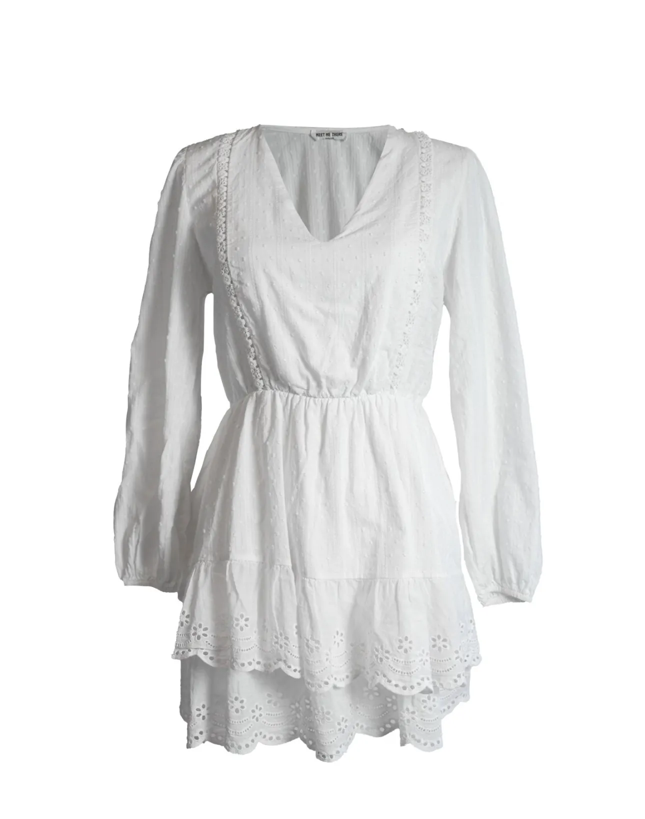 Robes>Meet Me There Olivia Dress White