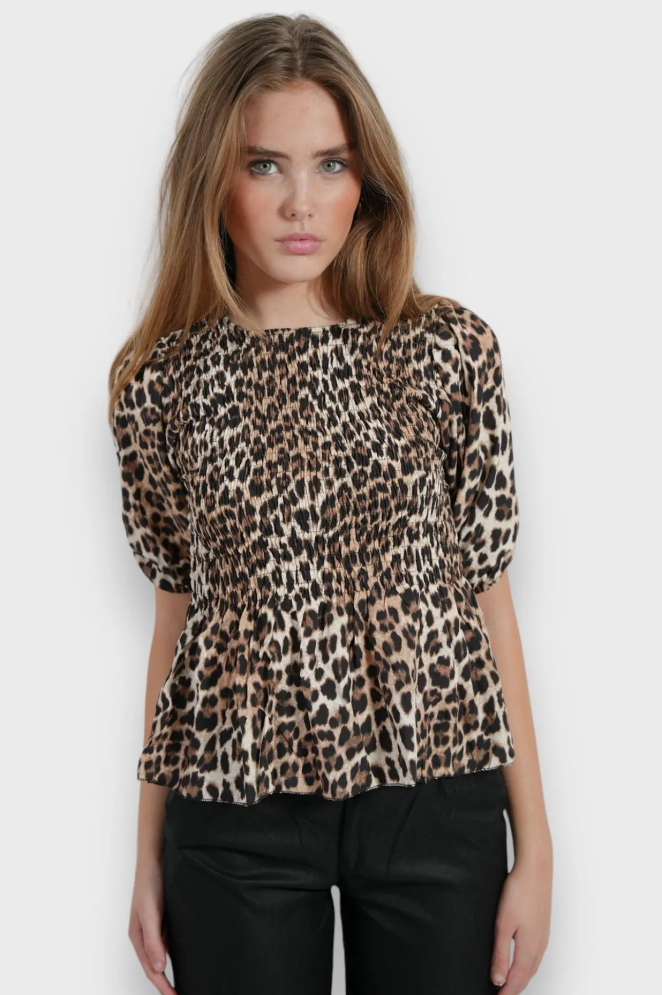 Hauts>Meet Me There Panther Blouse