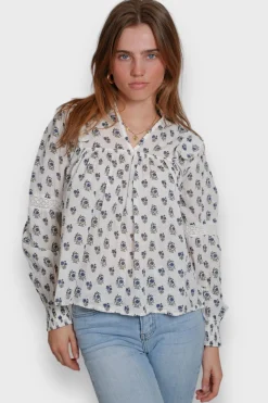 Blouses>Meet Me There Peony Blouse