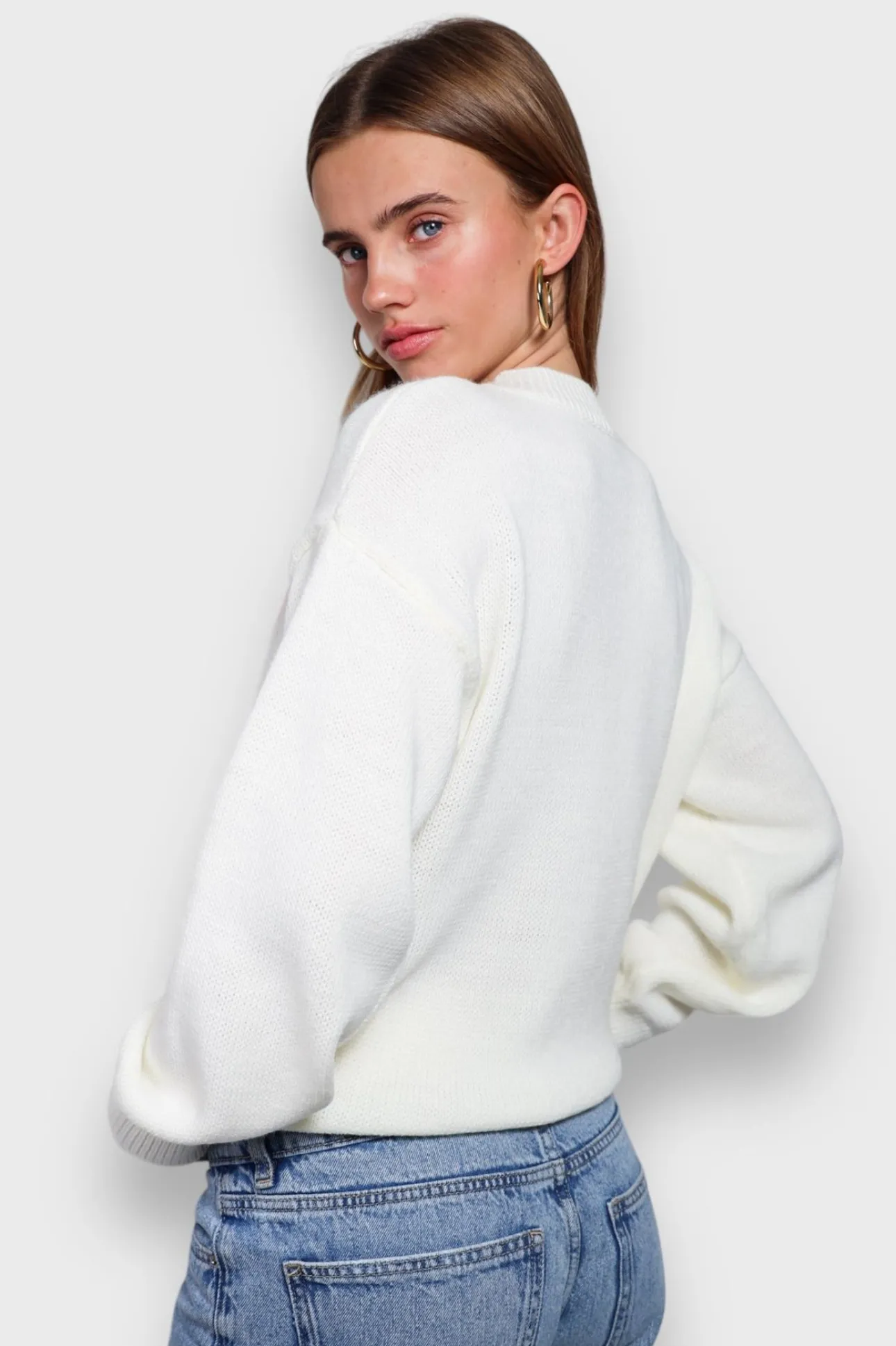 Gilets Et Pulls>Meet Me There Ribbon Sweater