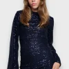 Robes>Meet Me There Robe Brillante Bleu