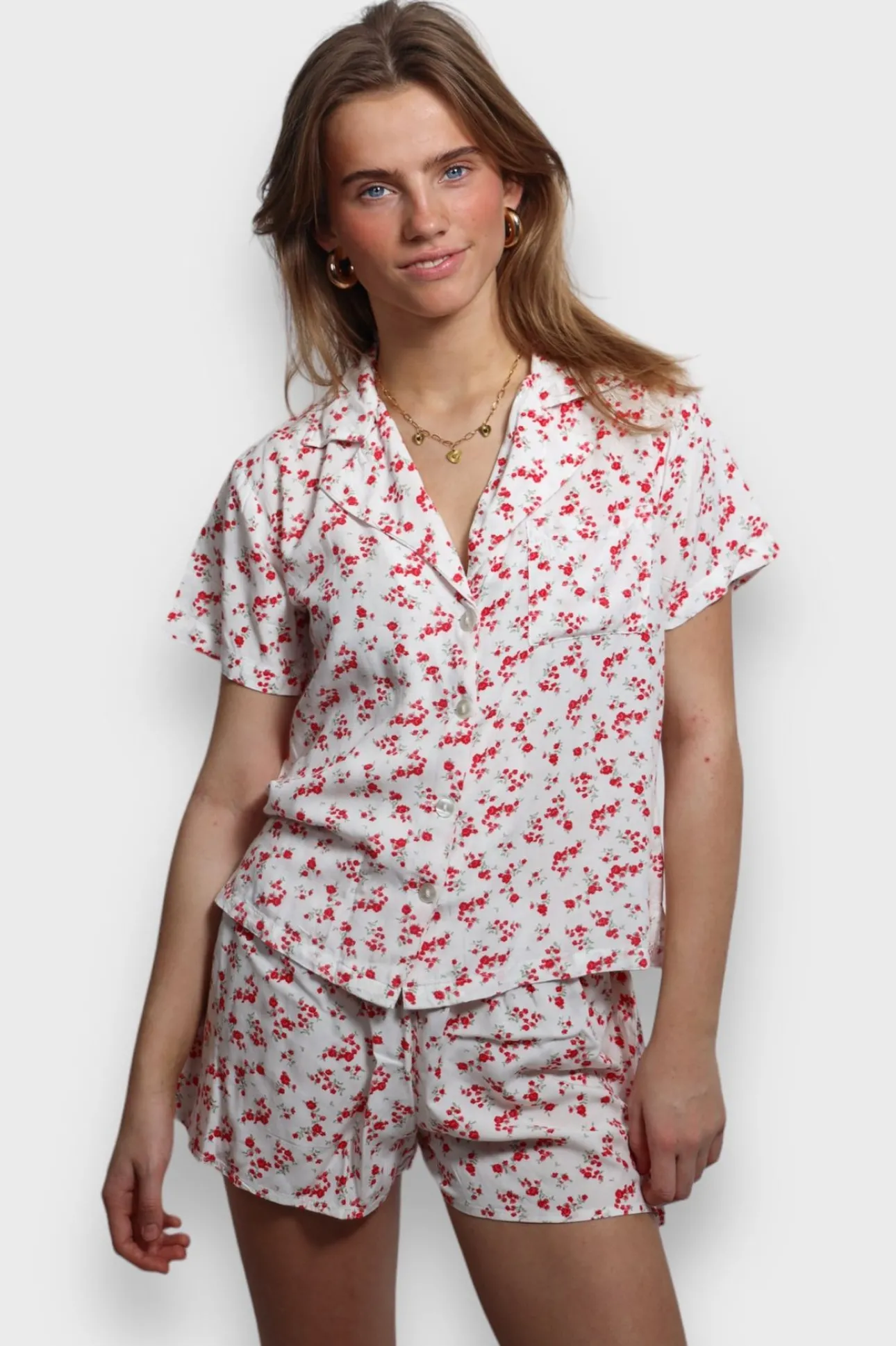 Loungewear>Meet Me There Rosy Pyjama