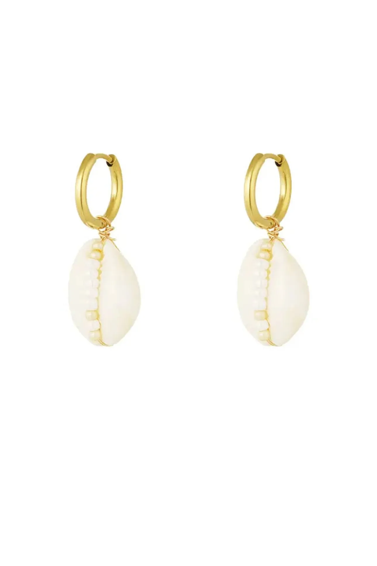 Bijoux>Meet Me There Seashell Earrings