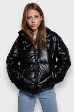 Vestes>Meet Me There Snowy Jacket Black
