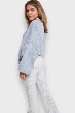 Pantalon>Meet Me There Sparkle Pants White