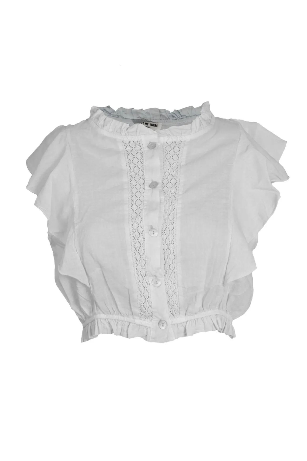 Hauts>Meet Me There Sunshine Blouse White