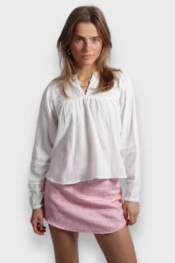 Jupes>Meet Me There Tweed Skirt Pink